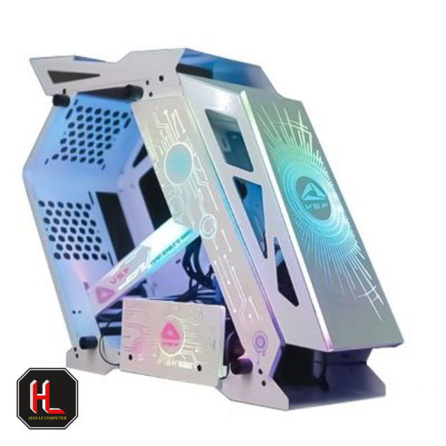 Vỏ case VSP E-ROG ES1 Gaming White