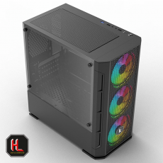 Vỏ case máy vi tính KENOO Esport G362 3Fan Black