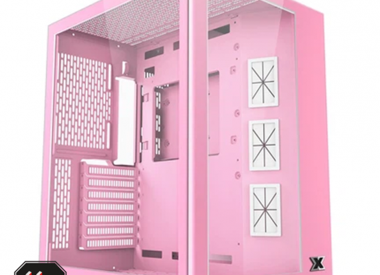 Vỏ cây máy tính Xigmatek Aquarius S Queen (Pink, No Fan)