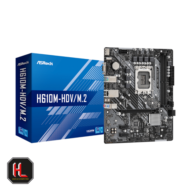 Main Asrock H610M – HDV/M.2