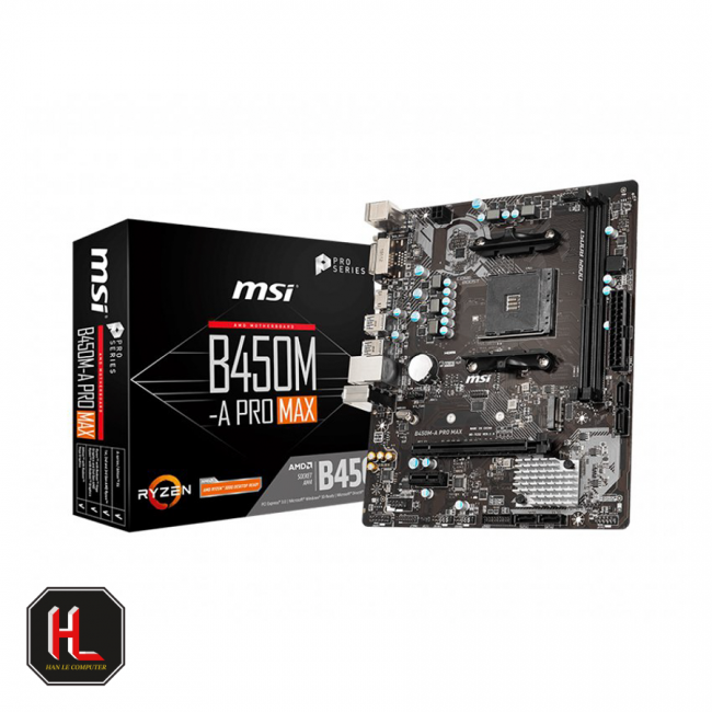 Main MSI B450M-A PRO MAX