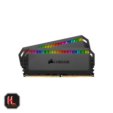 Ram Corsair DDR4, 3200MHz 32GB (2x16GB) DIMM, CL16,DOMINATOR PLATINUM RGB Black Heatspreader, RGB LED