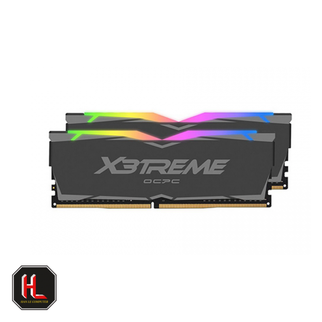 Ram DDR4 X3treme Aura RGB 3200 C16 2x8GB Black MMX3A2K16GD432C16 OCPC (tách kit)